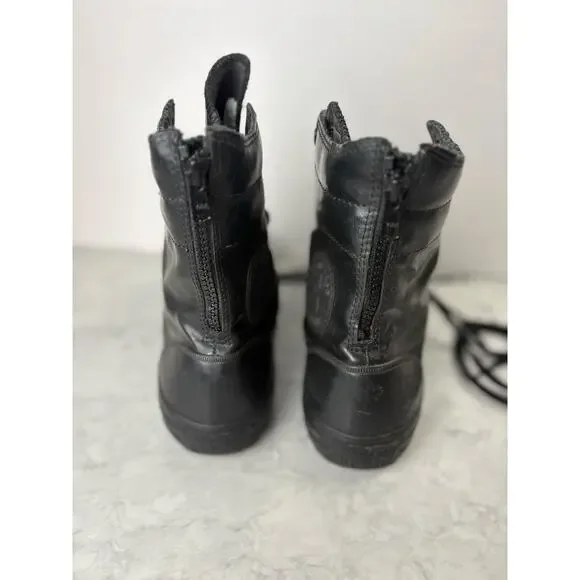 Converse Chuck Taylor All Star extra high black rubber boots women's size 8 - Picture 2 of 7